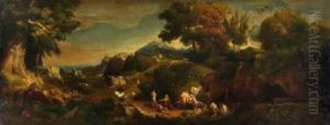 Arkadische Gebirgslandschaft Arkadische Gebirgslandschaft