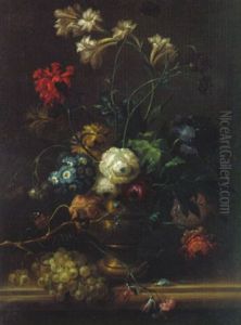 Blumenstilleben by Johann Baptist Drechsler
