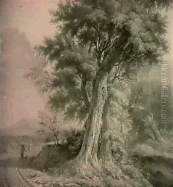 Paysage Au Grand Arbre - view 1