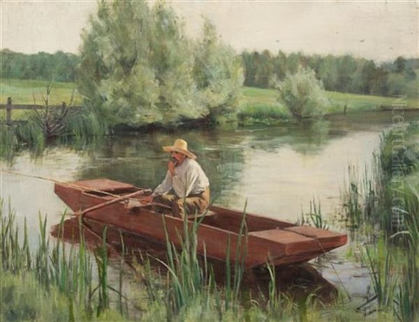 The Thoughtful Fisherman - view 1