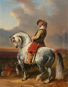 Musketeer On A Dapple Grey Musketeer On A Dapple Grey