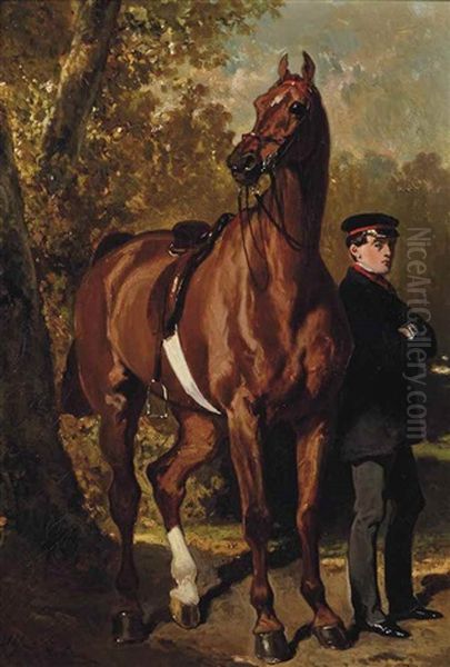 Cheval Et Son Groom - view 1