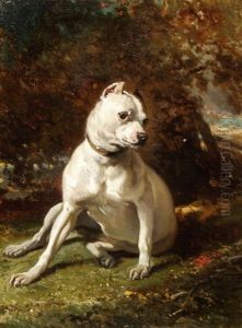 Kleine Bulldogge by Alfred De Dreux