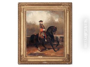 Riding Gentleman by Alfred De Dreux