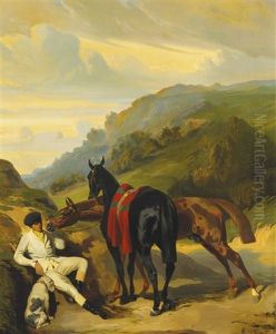 Le Lad Blanc by Alfred De Dreux