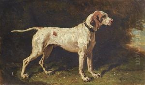 Chien A L'arret by Alfred De Dreux
