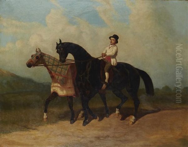 Lad Et Deux Chevaux - view 1