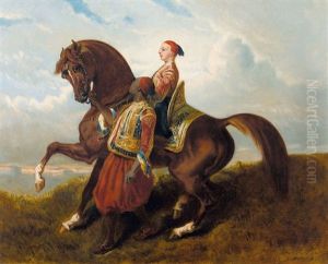Orientalischer Reiter by Alfred De Dreux