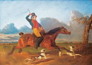 Un Postillon by Alfred De Dreux