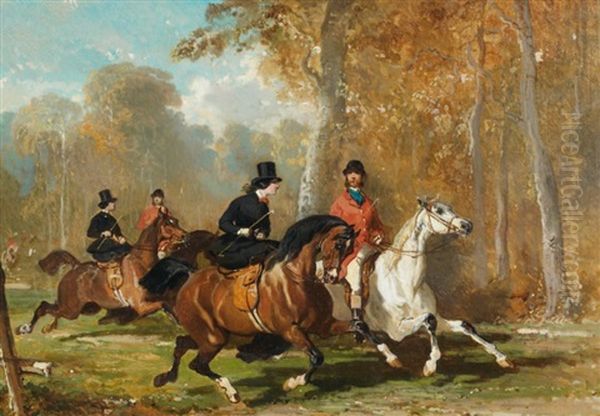 Le Depart De La Chasse - view 1