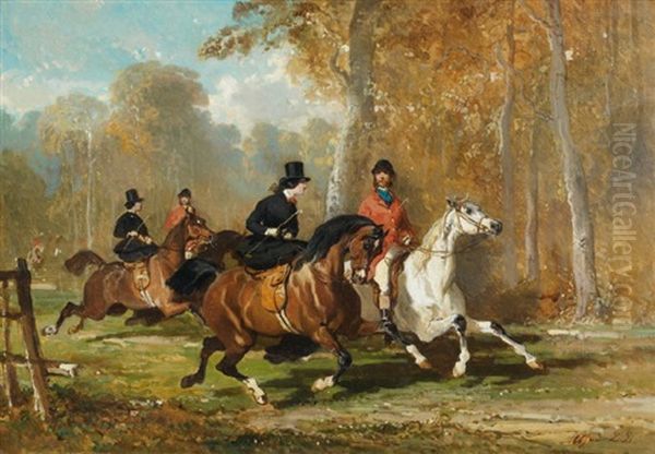 Le Depart De La Chasse - view 1