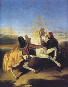Mameluk Retenant Son Cheval Mameluk Retenant Son Cheval
