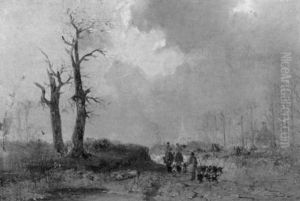 Heimkehr Von Der Jagd by Alfred De Dreux