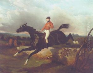 Over The Fence by Alfred De Dreux