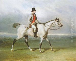 Noble Man On Horseback by Alfred De Dreux