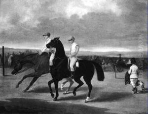 Les Courses by Alfred De Dreux