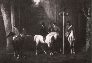 Les Cavaliers by Alfred De Dreux