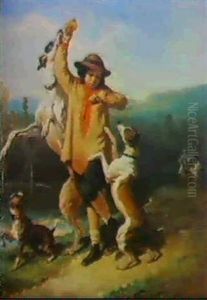 Une Mauvaise Rencontre by Alfred De Dreux