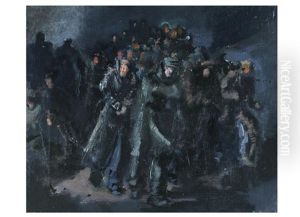 Die Gruppe by Aleksandr Davidovic Drevin