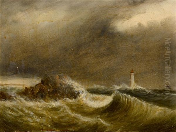 Boston Harbor (+ Minots Light, N.e. Gale; 2 Works) - view 1