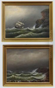 Lee Shore Off Mount Desert by Clement Drew