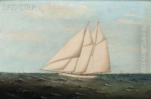 Schooner Under Full Sail