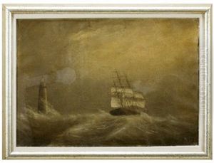 Minot's Light, Northeast Gust (+another; Pair) by Clement Drew