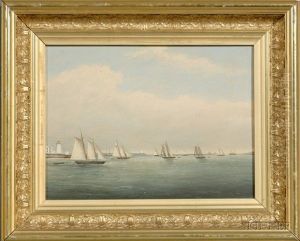 Gloucester Harbor, View From The Pavillion