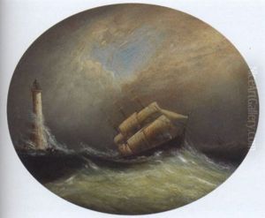 Eddystone Light by Clement Drew