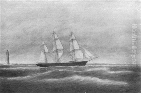 Minot's "ledge Light" - Boston Harbor - view 1