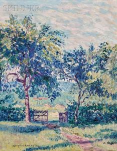 L'entrie Du Verger A Bizy by Caroline Helena Armington