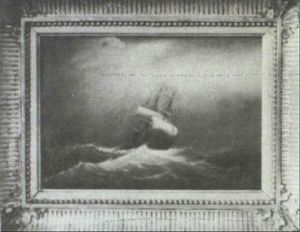 Ship Scudding by Clement Drew