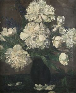 Pfingstrosen by Johann-Georg Dreydorff