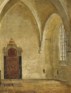 Interior Fra Skt. Hans Kirke I Odense by Dankvart Dreyer