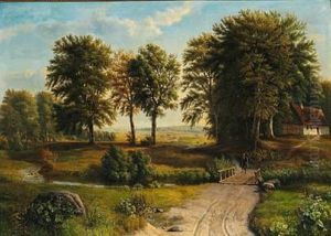 Landskab Fra Fredensborgegnen Landskab Fra Fredensborgegnen