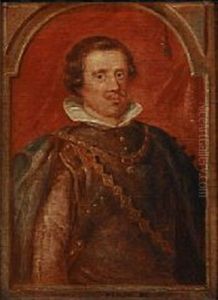 Portrait Of Philip Iv Of Spain (after Paul Peter Rubens) Portrait Of Philip Iv Of Spain (after Paul Peter Rubens)