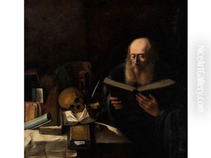 Vanitas Und Der Humanist - Der Heilige Hieronymus In Seiner Studierstube