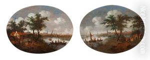 Views At Dortrecht (pair)