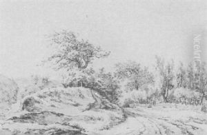 Dune Landscape by Egbert Van Drielst
