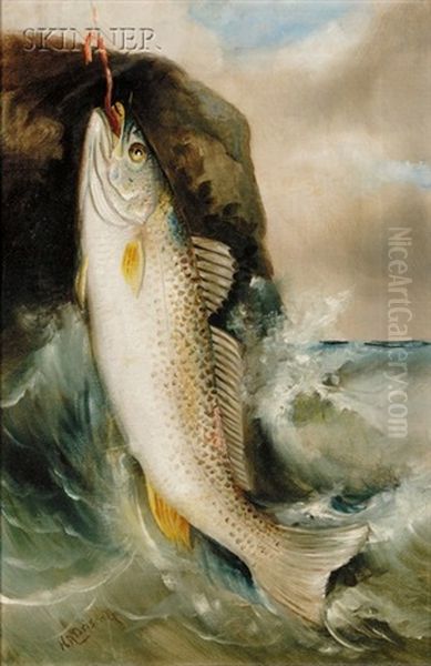 Caught Trout - view 1