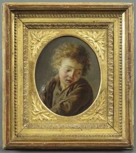 Portrait De Jeune Garcon by Martin Droelling