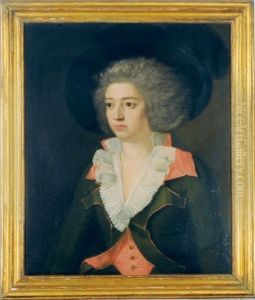 Portrait Of A Woman In Riding Costume