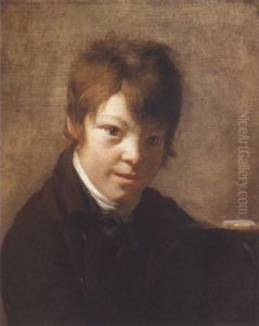 Portrait De Michel-marttin Drolling, Fils Du Peintre (?) Portrait De Michel-marttin Drolling, Fils Du Peintre (?)