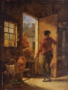Alms To The Poor by Martin Droelling