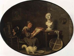 La Jeune Artiste by Martin Droelling