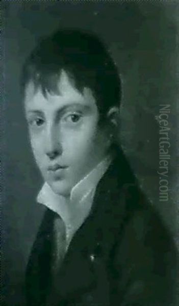 Portrait De Jeune Homme Au Gilet                            Jaune - view 1