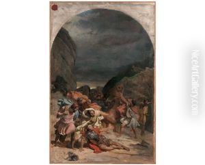 La Conversion De Saint Paul by Michel Martin Drolling