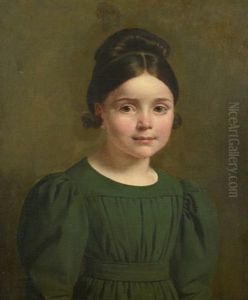 Portrait D'une Jeune Fille A La Robe Verte