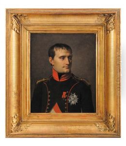 Portrait En Buste De Napoleon 1er En Uniforme Des Chasseurs A Cheval De La Garde Imperiale