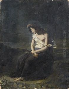 La Melancolie by Michel Martin Drolling